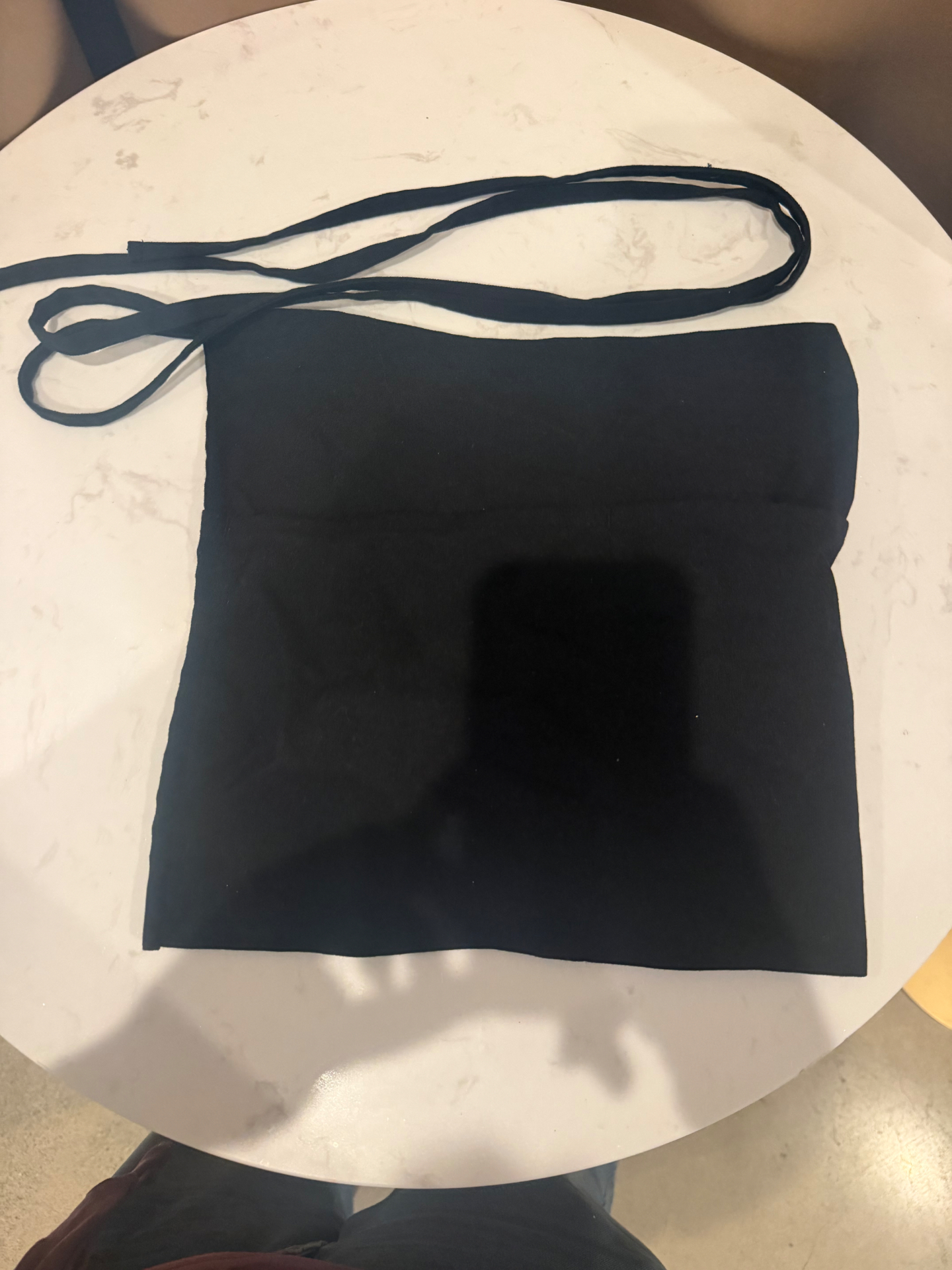 Black Server & Waitstaff Waist Aprons — Set of 10