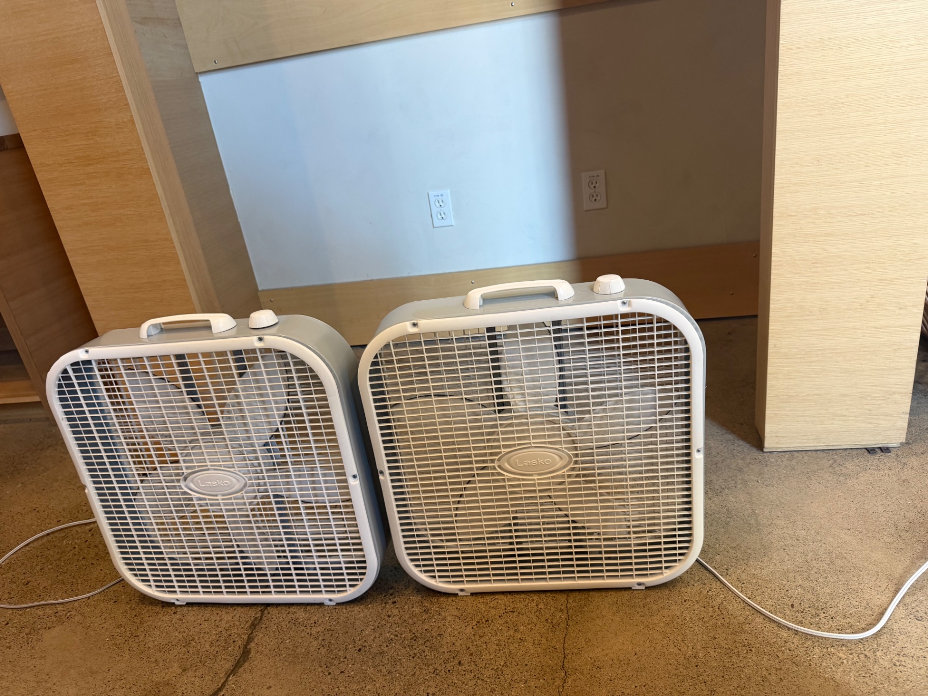 Two Lasko 20" Box Fans — Buy One or Take the Pair
