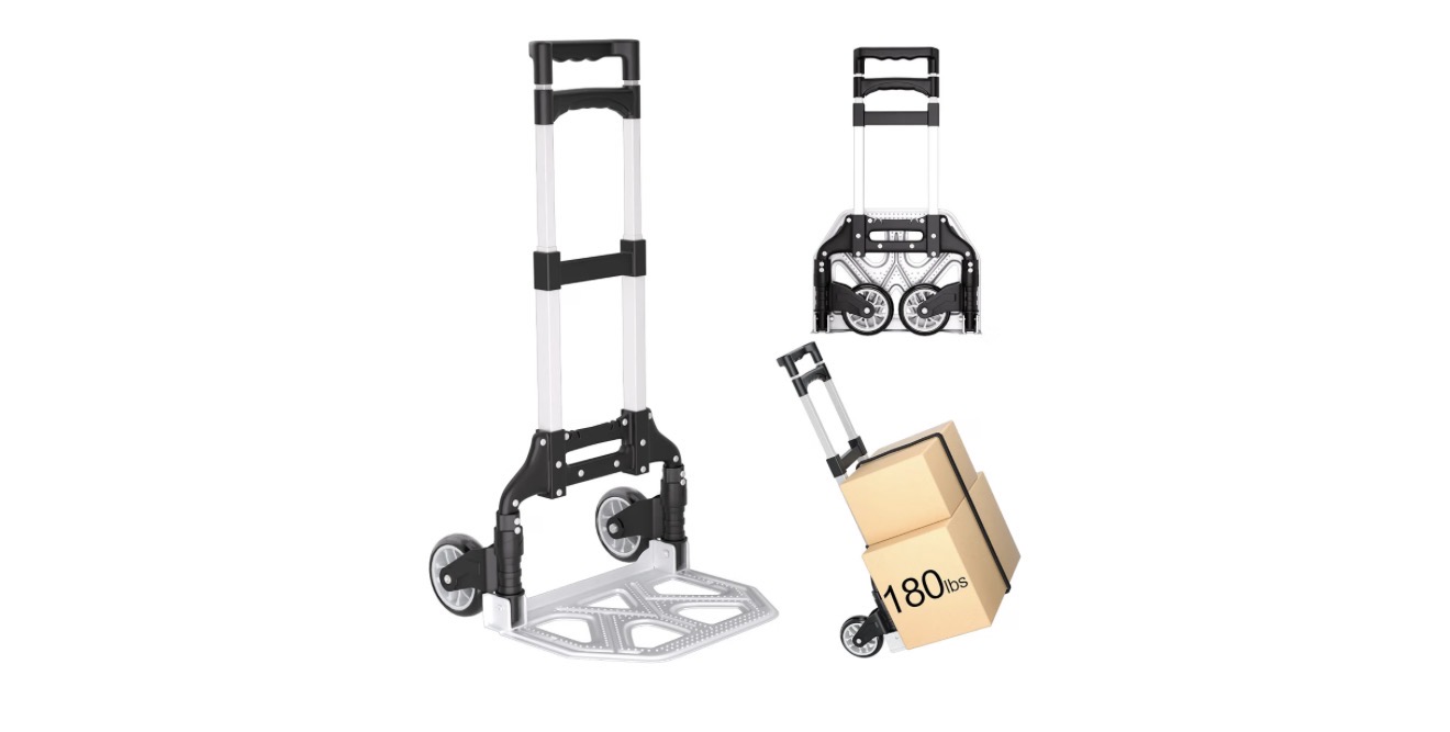 New Foldable Platform Dollies — Sealed Pair