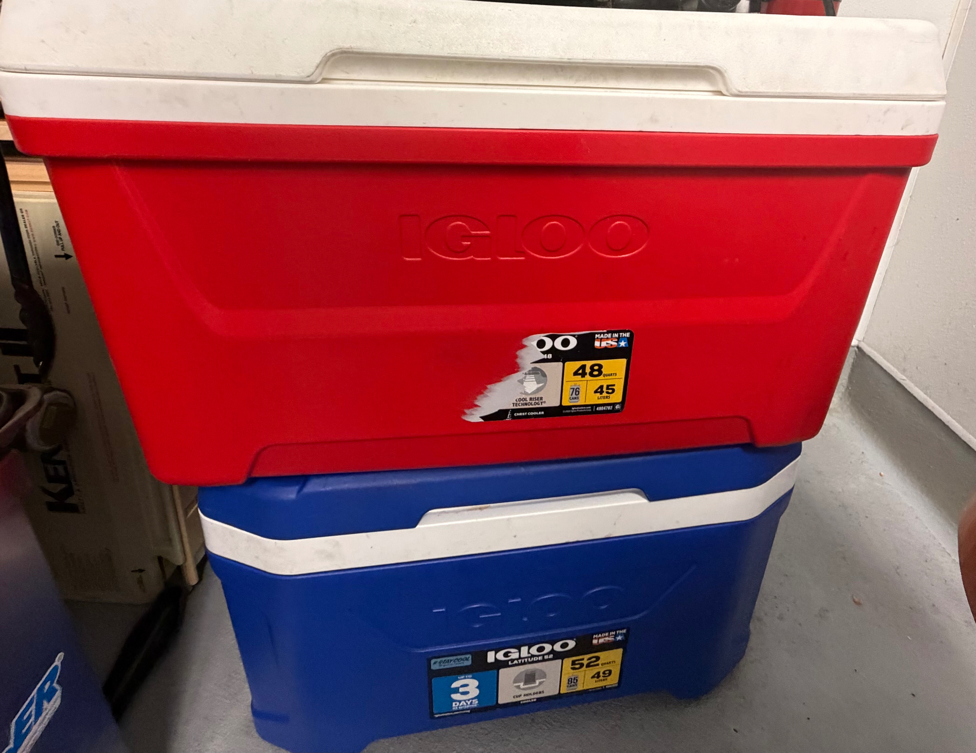 Igloo Commercial Ice Cooler Package (2 Coolers)