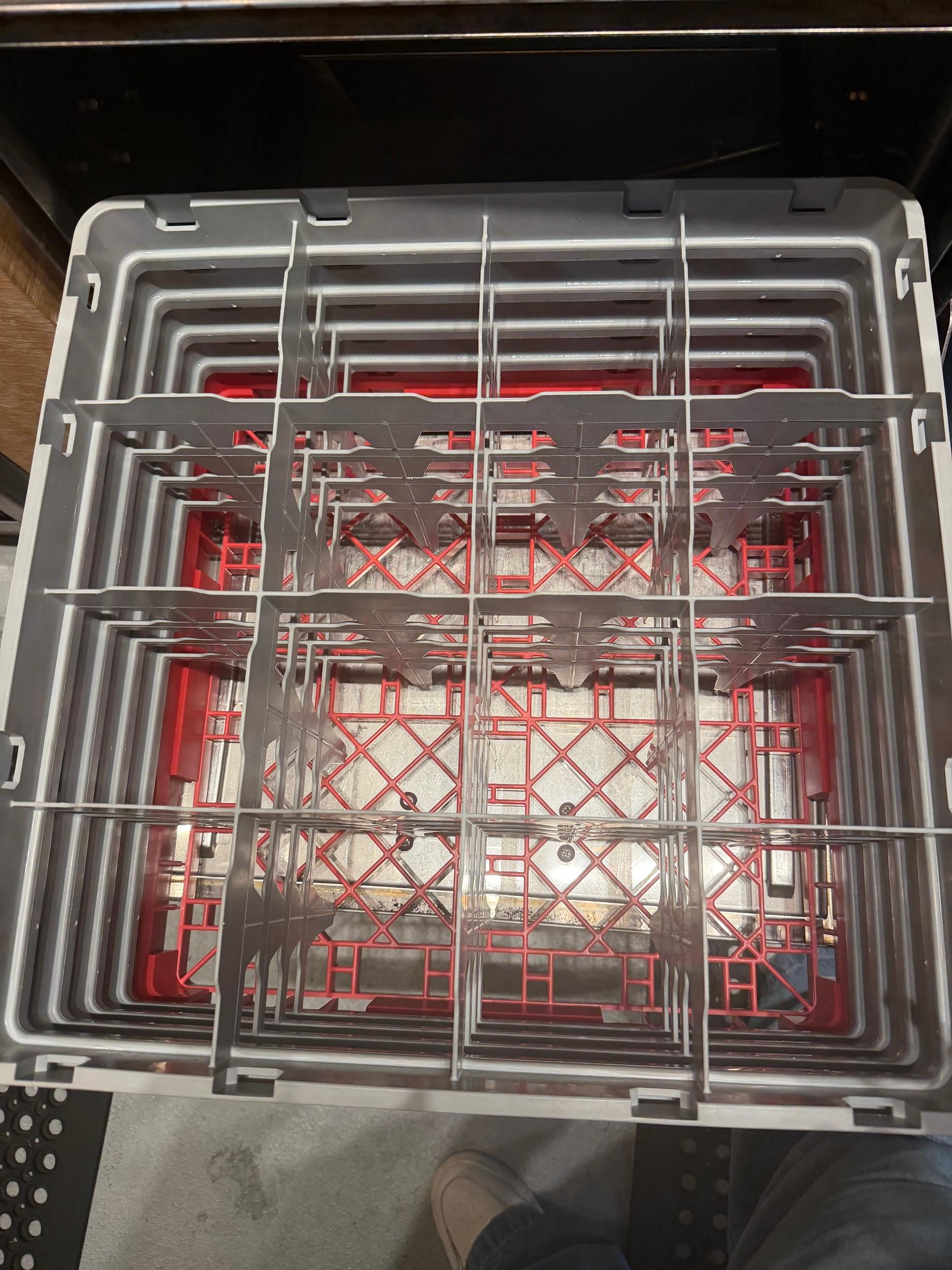 Commercial Glass Rack / Drainer — Full-Size
